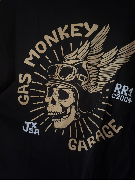 Gas Monkey Other - NWOT Gas Monkey Garage Men’s Black Long Sleeve Graphic Tee